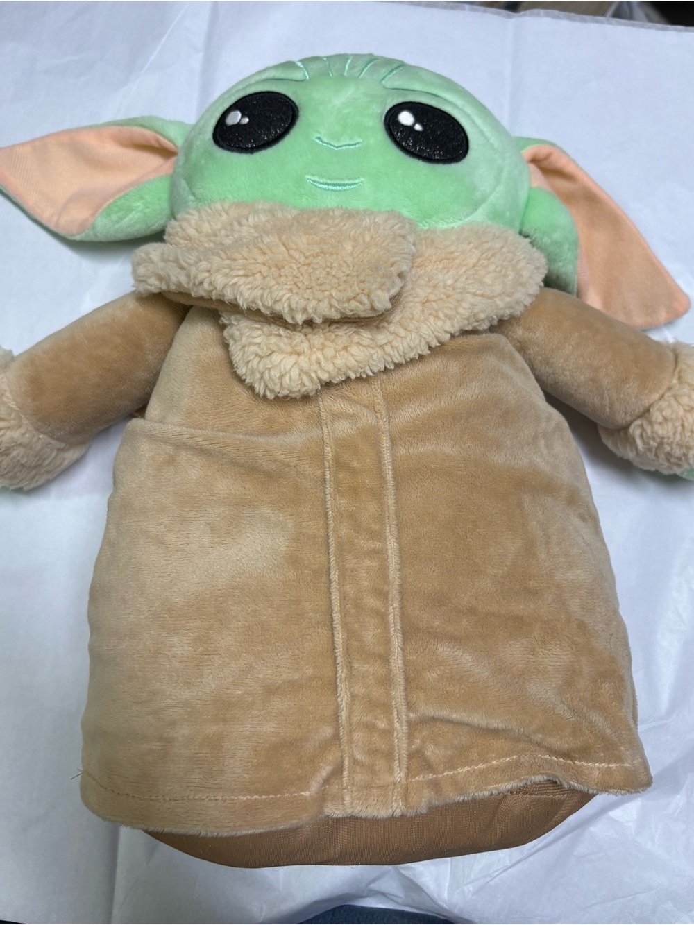 Star Wars Grogu Plush in Green and Brown Coat